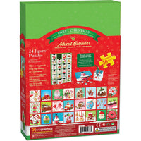 Sweet Christmas Advent Calendar - 24 Set of 50 Piece Mini Jigsaw Puzzles Eurographics CLOUDANIMESTUDIO