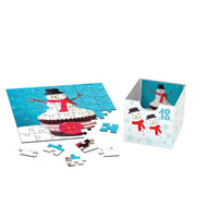 Sweet Christmas Advent Calendar - 24 Set of 50 Piece Mini Jigsaw Puzzles Eurographics CLOUDANIMESTUDIO