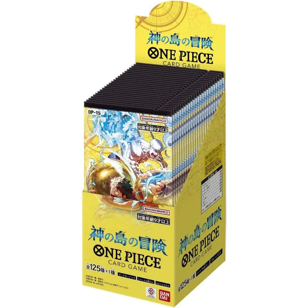 (Japanese) One Piece TCG: Adventure on KAMI’s Island OP-15 Booster Box CLOUDANIMESTUDIO