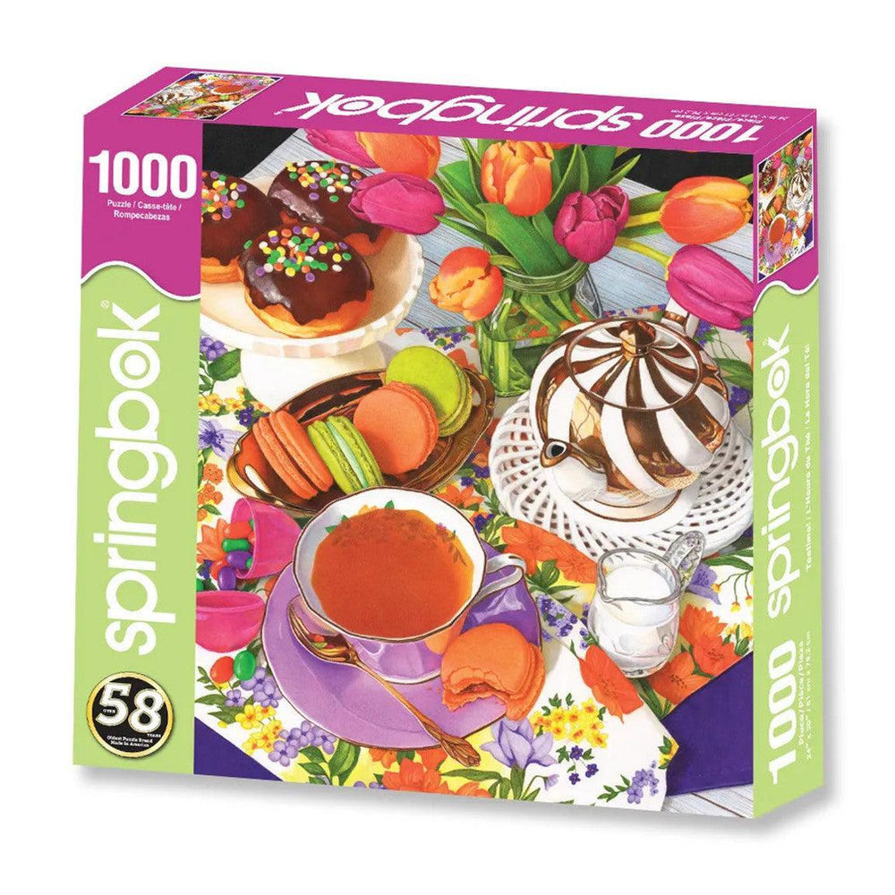 Teatime 1000 Piece Jigsaw Puzzle Springbok