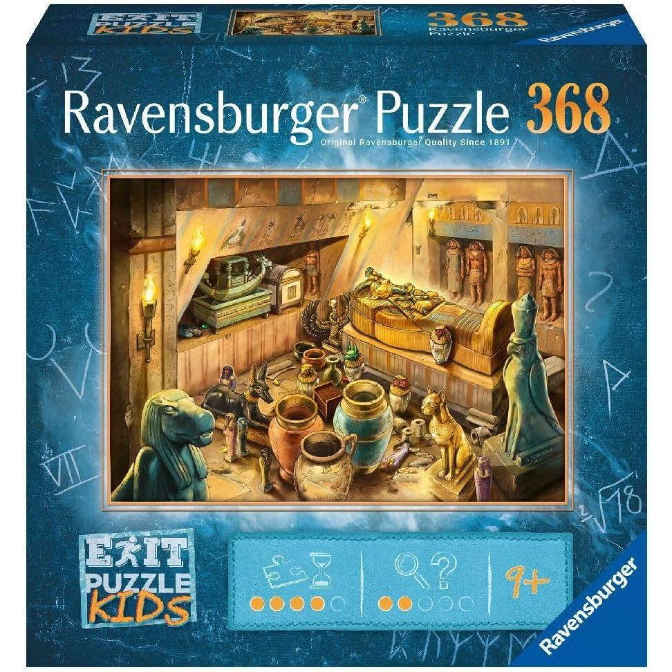 Terror in the Tomb 368 Piece Escape Game Jigsaw Puzzle Ravensburger CLOUDANIMESTUDIO