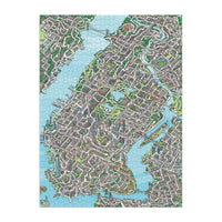 The Big Apple Maze 1000 Piece Jigsaw Puzzle Galison