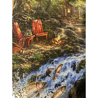 The Fishing Hole 500 Piece Jigsaw Puzzle Springbok CLOUDANIMESTUDIO