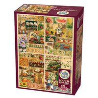 The Four Seasons 2000 Piece Jigsaw Puzzle Cobble Hill CLOUDANIMESTUDIO