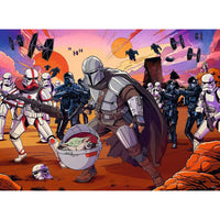 The Mandalorian Face Off 200 Piece Jigsaw Puzzle Ravensburger CLOUDANIMESTUDIO