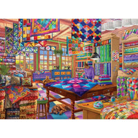 The Quilt Workshop 500 Piece Jigsaw Puzzle Eurographics CLOUDANIMESTUDIO