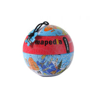 The World 100 Piece Jigsaw Puzzle in Sphere Tin Purple Cow