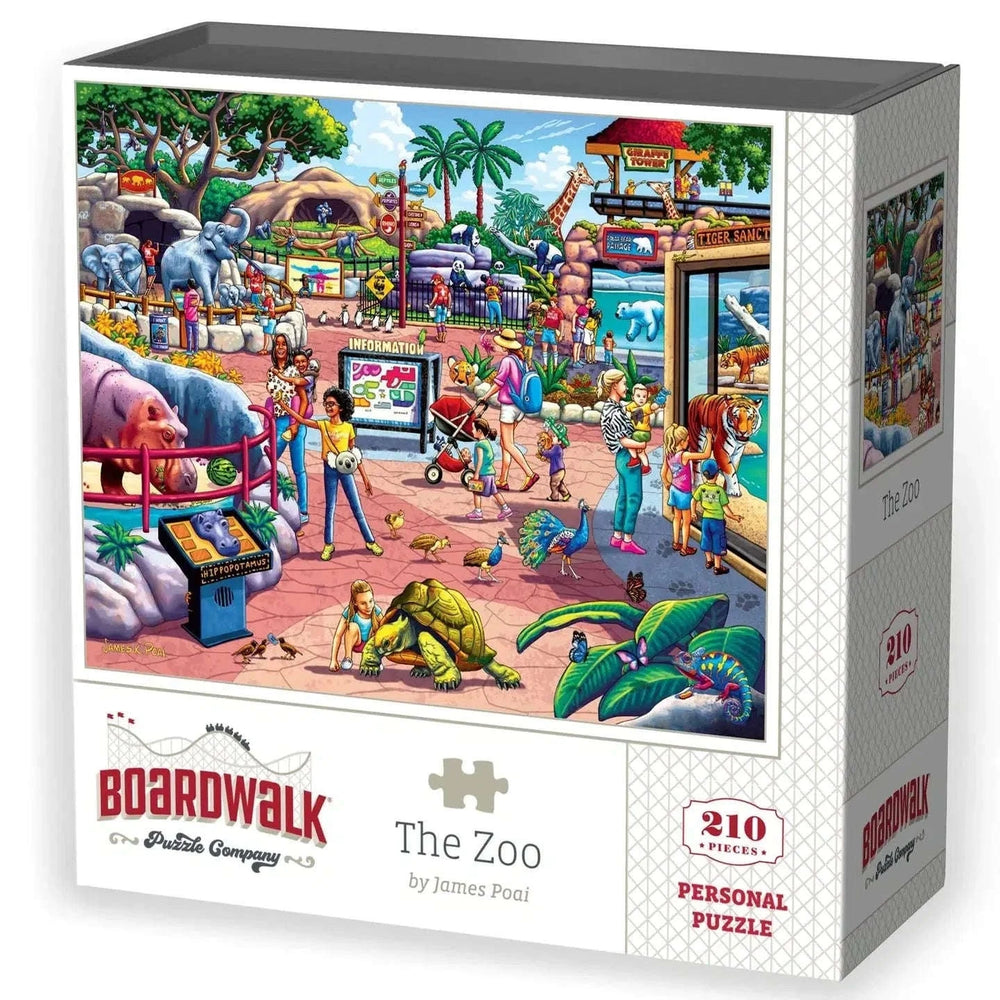 The Zoo 210 Piece Jigsaw Puzzle Boardwalk CLOUDANIMESTUDIO