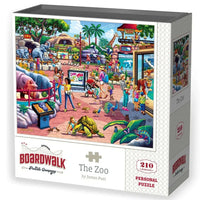 The Zoo 210 Piece Jigsaw Puzzle Boardwalk CLOUDANIMESTUDIO
