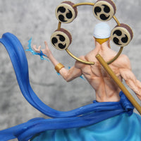 Thunder God Enel Anime Figurine, One Piece Figurines Gk Oversize PVC Statue Swappable Top Half 45 cm - CloudAnimeStudio