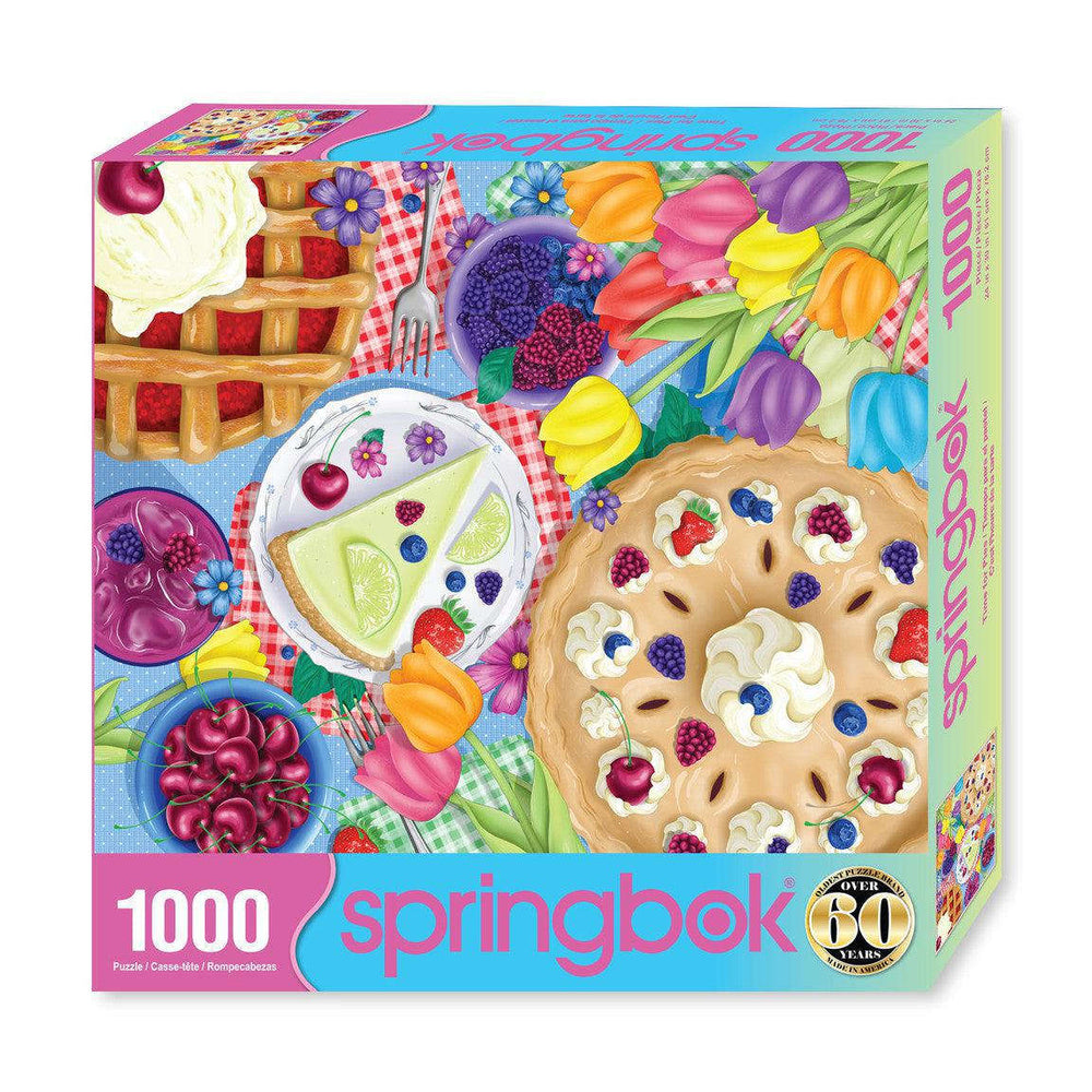 Time for Pie 1000 Piece Jigsaw Puzzle Springbok CLOUDANIMESTUDIO