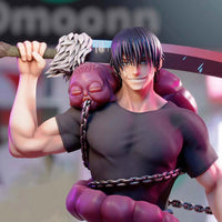 Toji Fushiguro Anime Figurine, Jujutsu Kaisen JJK Collectible Figures Strongest Warrior Standing Pose PVC Action Toys 22 cm - CloudAnimeStudio