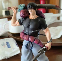 Toji Fushiguro Anime Figurine, Jujutsu Kaisen JJK Collectible Figures Strongest Warrior Standing Pose PVC Action Toys 22 cm - CloudAnimeStudio
