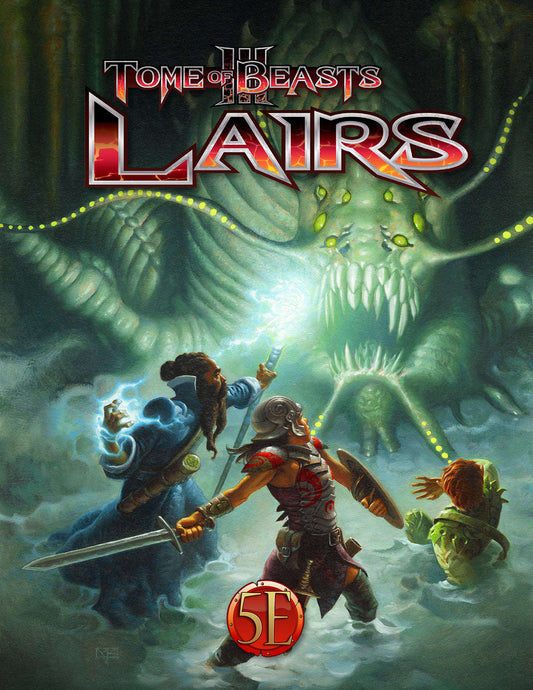 Tome of Beasts III Book of Lairs (Hardcover) CLOUDANIMESTUDIO