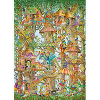 Tree Lodges 1000 Piece Jigsaw Puzzle Heye CLOUDANIMESTUDIO