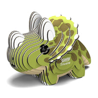 Tricera 3D Cardboard Model Kit Eugy
