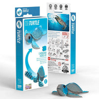 Turtle 3D Cardboard Model Kit Eugy CLOUDANIMESTUDIO