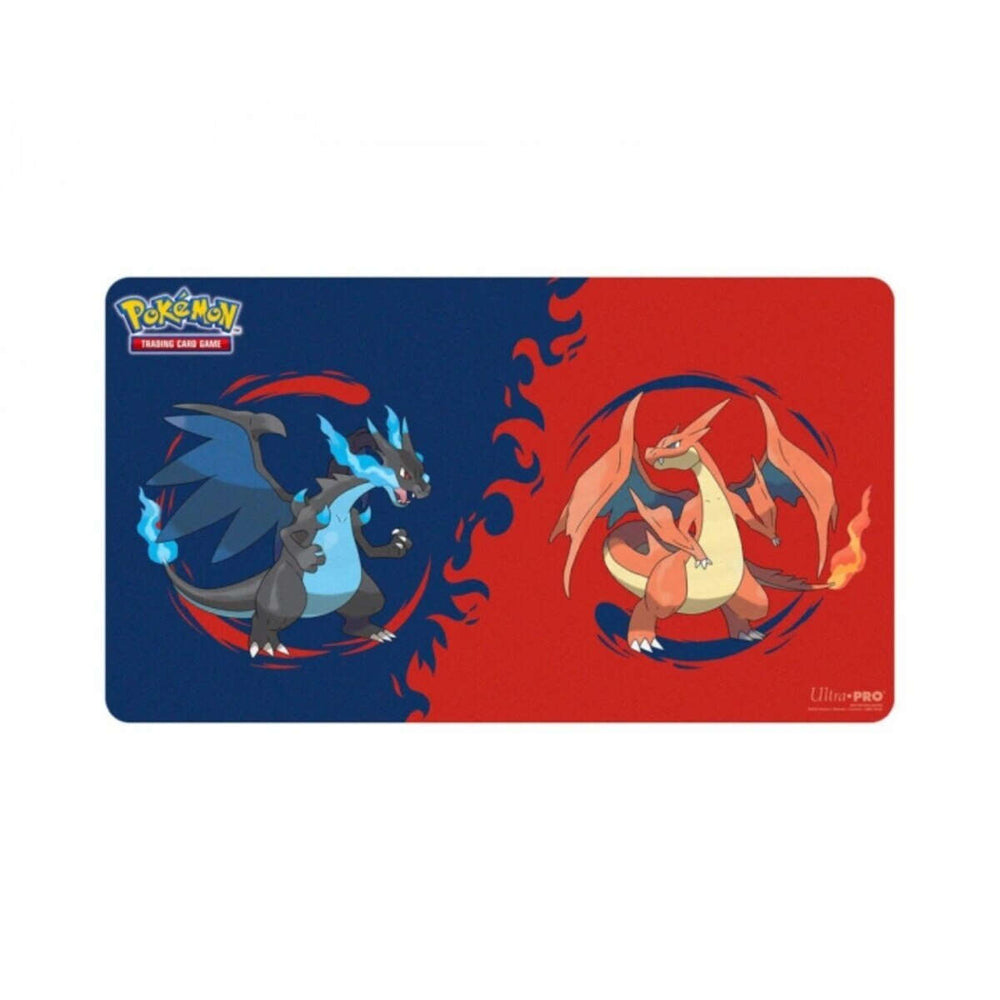 Ultra Pro Playmat: Pokémon: Mega Charizard X and Mega Charizard Y CLOUDANIMESTUDIO