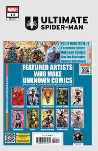 Ultimate Spider-Man #14 Unknown Comic Mirka Andolfo Exclusive Var (02/26/2025)