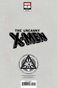 Uncanny X-Men #7 Unknown Comics David Nakayama Exclusive Var (12/11/2024) CLOUDANIMESTUDIO