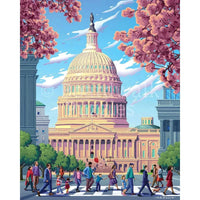 U.S. Capitol 500 Piece Jigsaw Puzzle Boardwalk CLOUDANIMESTUDIO