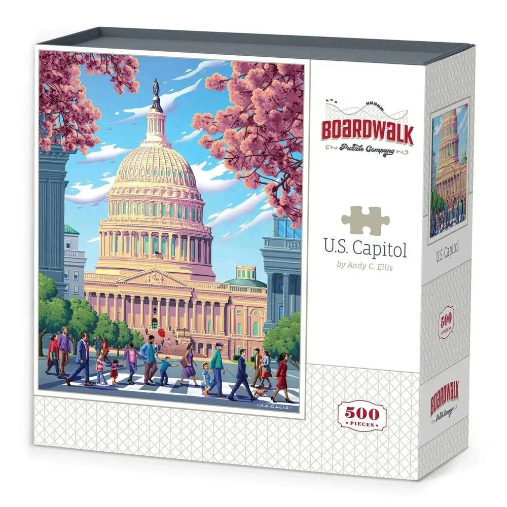 U.S. Capitol 500 Piece Jigsaw Puzzle Boardwalk CLOUDANIMESTUDIO