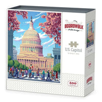 U.S. Capitol 500 Piece Jigsaw Puzzle Boardwalk CLOUDANIMESTUDIO