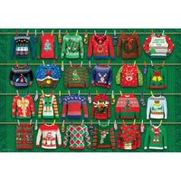 Ugly Christmas Sweaters 550 Piece Jigsaw Puzzle in Tin Eurographics CLOUDANIMESTUDIO
