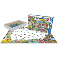 Ukraine Globetrotter 1000 Piece Jigsaw Puzzle Eurographics CLOUDANIMESTUDIO