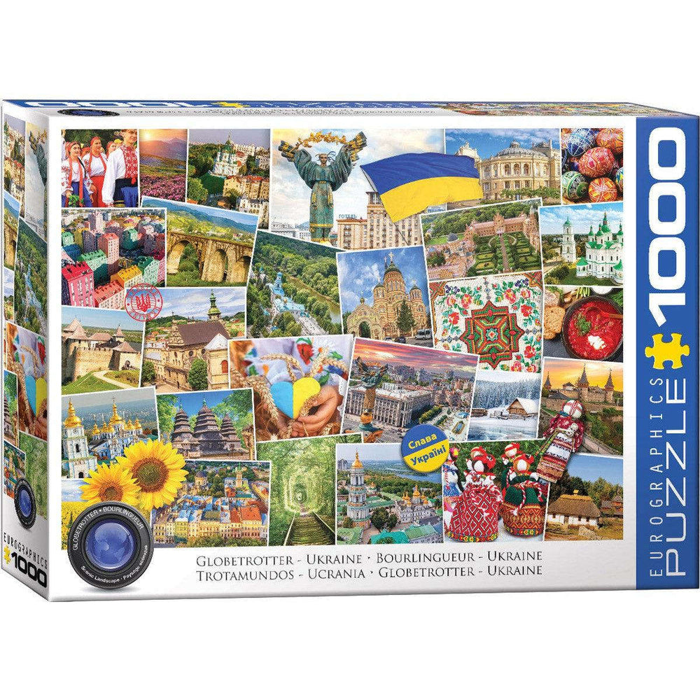 Ukraine Globetrotter 1000 Piece Jigsaw Puzzle Eurographics CLOUDANIMESTUDIO