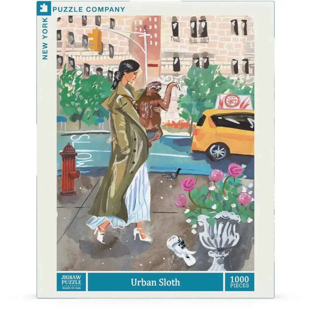 Urban Sloth 500 Piece Jigsaw Puzzle NYPC CLOUDANIMESTUDIO