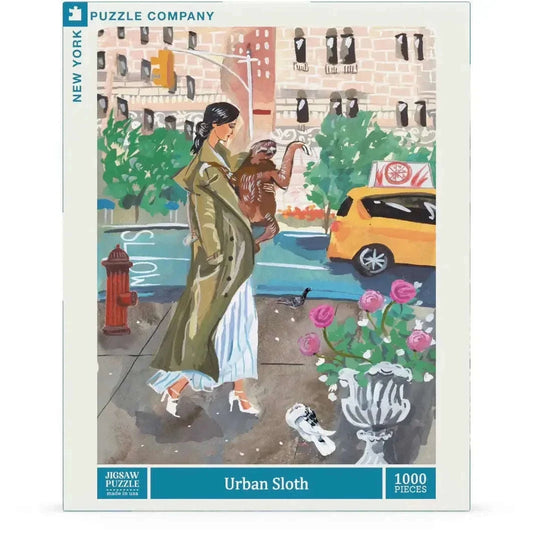 Urban Sloth 500 Piece Jigsaw Puzzle NYPC CLOUDANIMESTUDIO