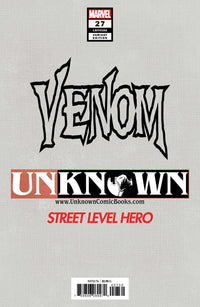 VENOM #27 UNKNOWN COMICS TYLER KIRKHAM SECRET COLOR SPLASH CLOUDANIMESTUDIO