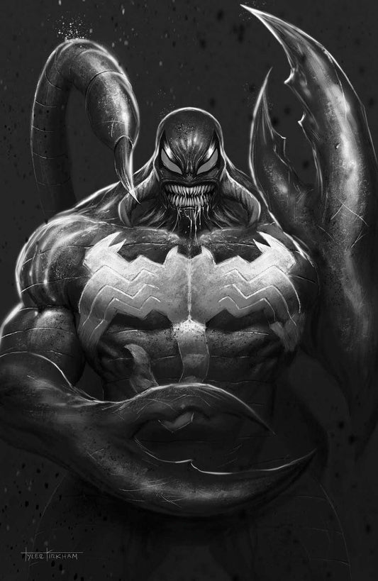Venom #30 GRAY SCALE Tyler Kirkham Exclusive Virgin Var (11/18/2020) CLOUDANIMESTUDIO