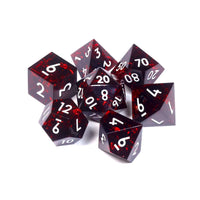 VHS Sharp Edge Dice - Ruby Red CLOUDANIMESTUDIO