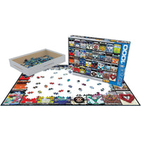VW Cool Faces 1000 Piece Jigsaw Puzzle Eurographics CLOUDANIMESTUDIO