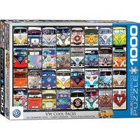 VW Cool Faces 1000 Piece Jigsaw Puzzle Eurographics CLOUDANIMESTUDIO