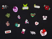 Sweetheart Mystery Dice 6 Pack – Love Themed Dice, Pins, and Stickers! No Duplicates!
