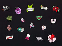 Sweetheart Mystery Dice – Love Themed Dice, Pin, and Sticker CLOUDANIMESTUDIO