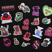 Sweetheart Mystery Dice 6 Pack – Love Themed Dice, Pins, and Stickers! No Duplicates!