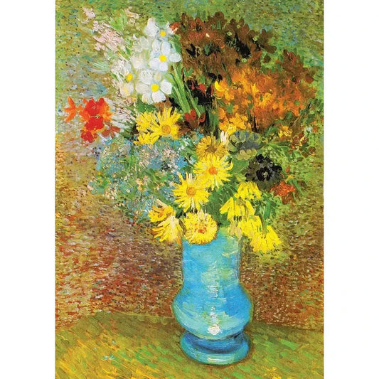 Vase with Daisies & Anemones by Van Gogh 1000 Piece Jigsaw Puzzle Enjoy CLOUDANIMESTUDIO