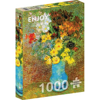 Vase with Daisies & Anemones by Van Gogh 1000 Piece Jigsaw Puzzle Enjoy CLOUDANIMESTUDIO