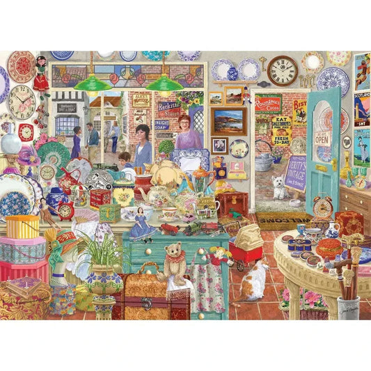 Verity's Vintage Shop 1000 Piece Jigsaw Puzzle Gibsons CLOUDANIMESTUDIO