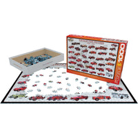 Vintage Fire Engines 1000 Piece Jigsaw Puzzle Eurographics
