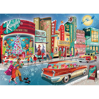 Vintage Main Street 1000 Piece Jigsaw Puzzle Cobble Hill CLOUDANIMESTUDIO