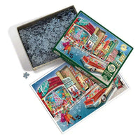 Vintage Main Street 1000 Piece Jigsaw Puzzle Cobble Hill CLOUDANIMESTUDIO