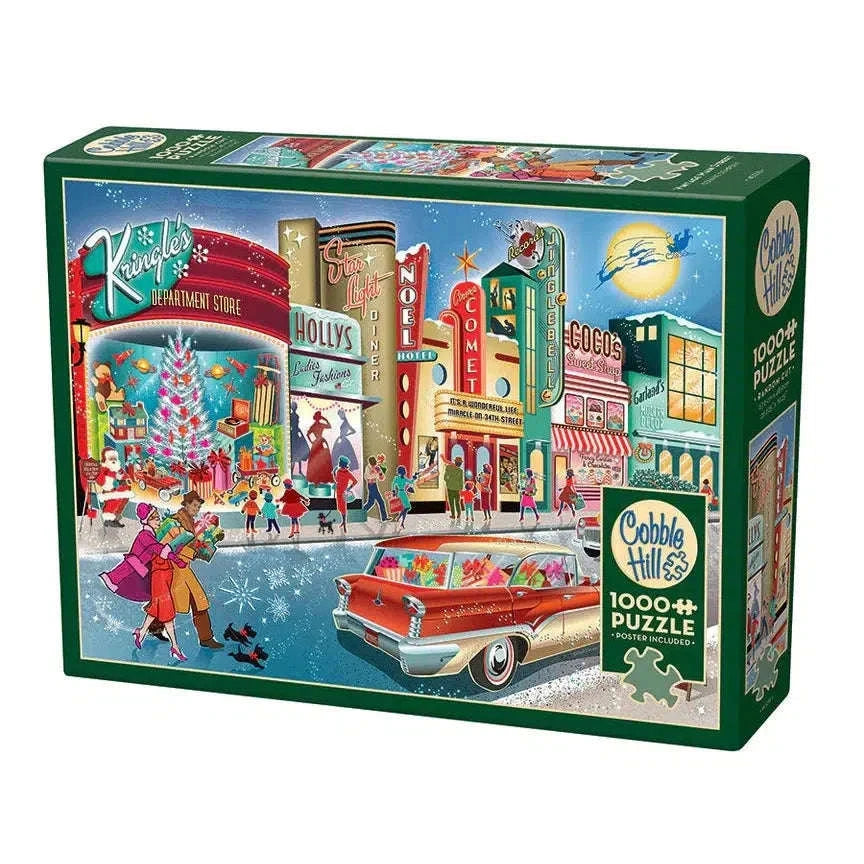 Vintage Main Street 1000 Piece Jigsaw Puzzle Cobble Hill CLOUDANIMESTUDIO
