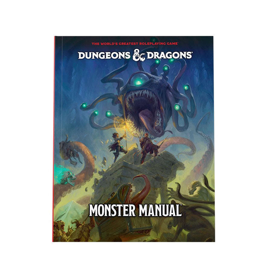 Dungeons & Dragons - NEW Monster Manual 2024 (Hardcover) CLOUDANIMESTUDIO