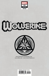 Wolverine #11 Unknown Comics Dave Rapoza Exclusive Virgin Var (04/14/2021)