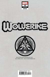 Wolverine #12 Unknown Comics Mico Suayan Exclusive Var (05/19/2021)